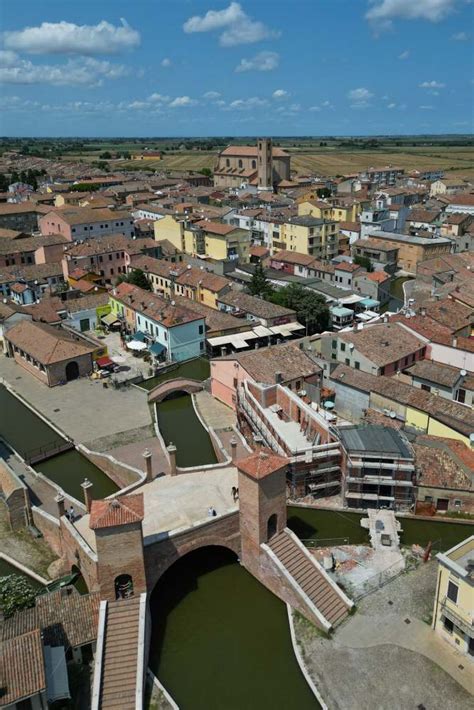 Disegno storico delle valli di Comacchio