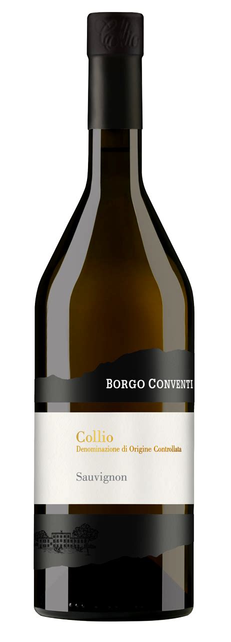Bicchiere di Sauvignon del Collio con riflessi verdognoli