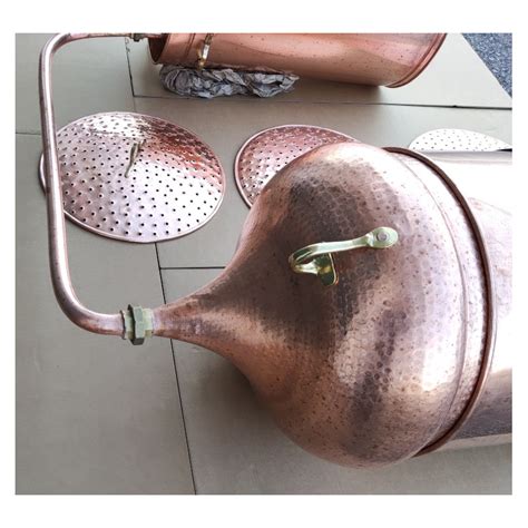 Alambicchi di distillazione in rame