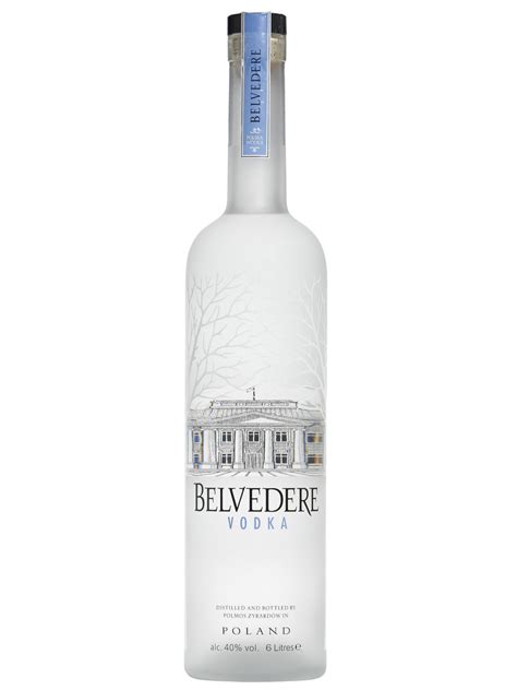 Icona di Belvedere Vodka con il Palazzo Belweder