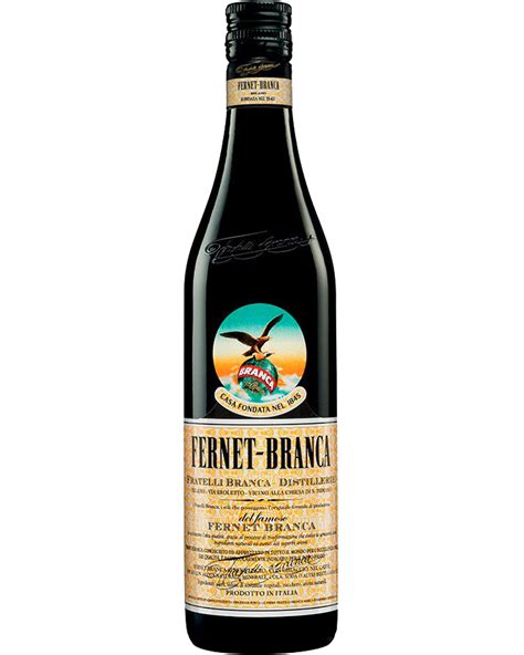 Bottiglia storica di Fernet Branca