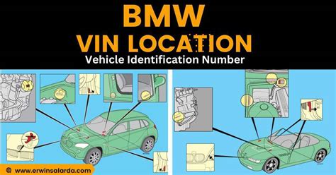 BMW VIN location diagram