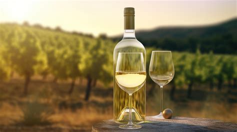 Un bicchiere di vino bianco del Collio con sullo sfondo le colline