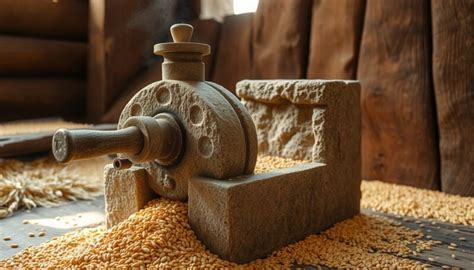 Interno di un vecchio locale di macinazione dello zolfo, ora adattato per la produzione di birra