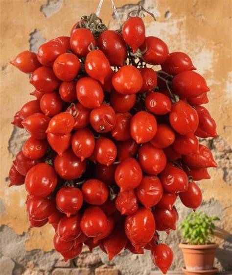 Vasetto di pomodorini del Piennolo