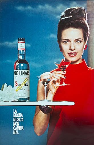 Pubblicità storica della Sambuca Molinari