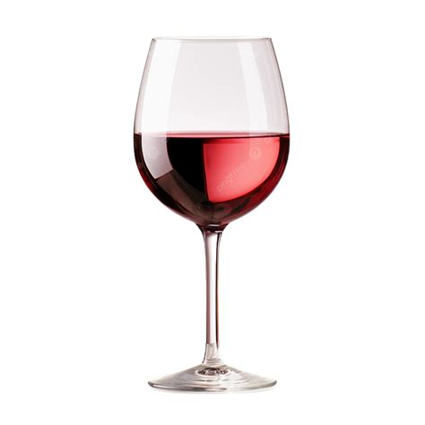 Bicchiere di vino rosso rubino