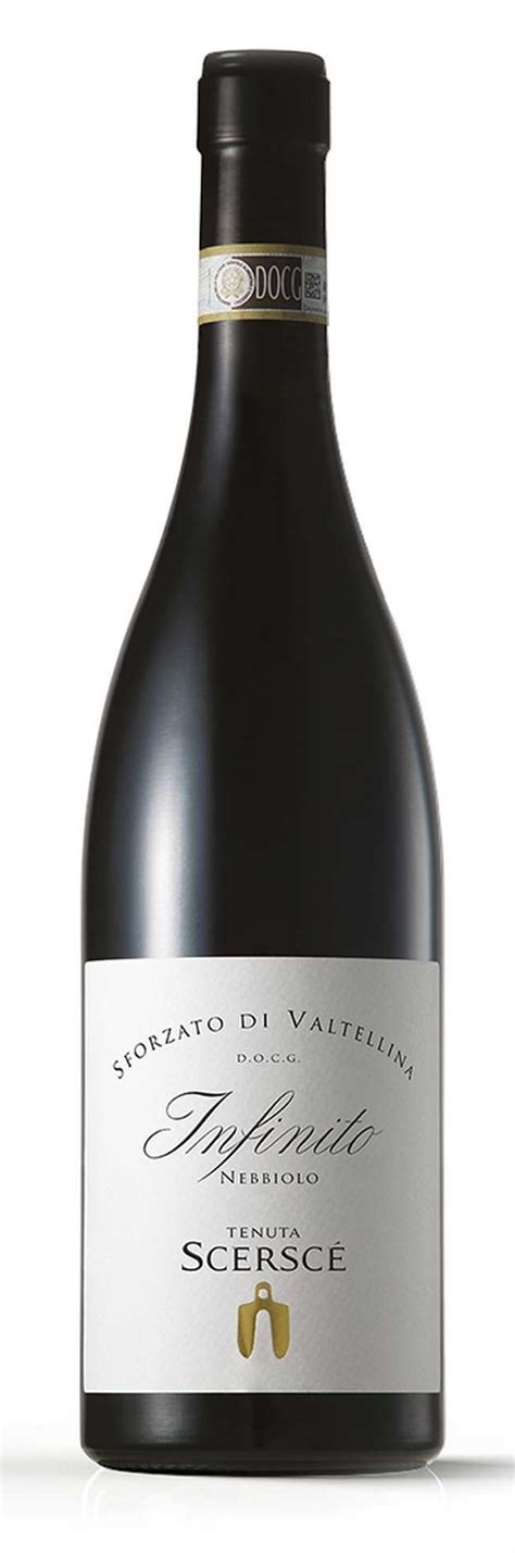 Bottiglia di Sforzato di Valtellina Infinito Tenuta Scerscé