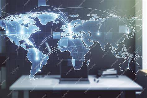 Grafica astratta che rappresenta la sovrastimolazione digitale