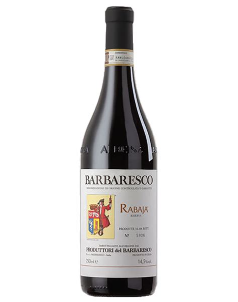 Bottiglia di Barbaresco