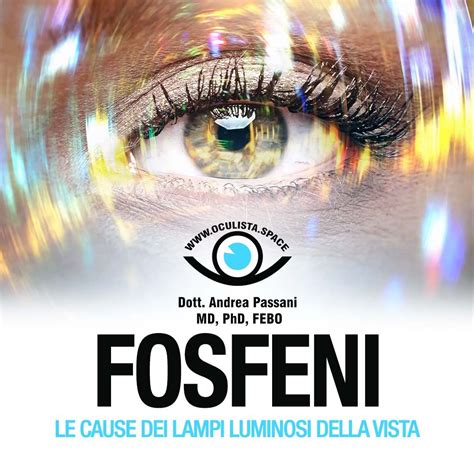 Infografica che illustra le diverse cause dei lampi di luce negli occhi e le relative gravità.