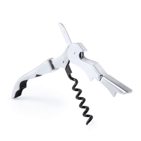 Dettaglio del cavatappi in acciaio inossidabile