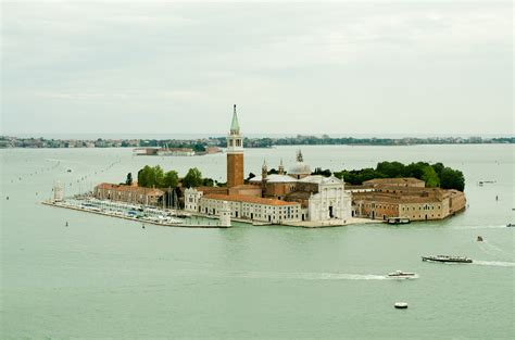 Vista dal San Giorgio Café sull'Isola di San Giorgio Maggiore