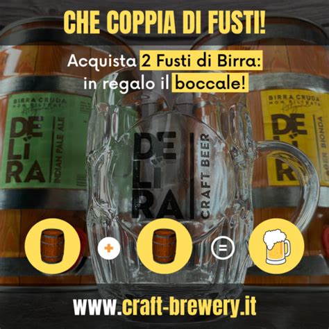 Varietà di birre in fusti da 2L e 5L