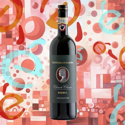 Bottiglia di Chianti Classico con etichetta storica