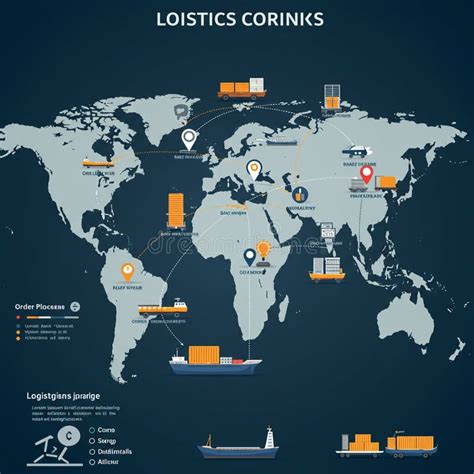 Mappa che indica le principali rotte di spedizione