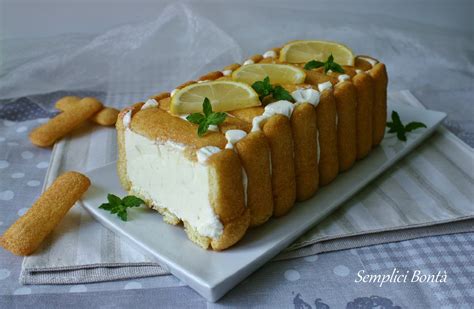 semifreddo al limoncello in stampi individuali